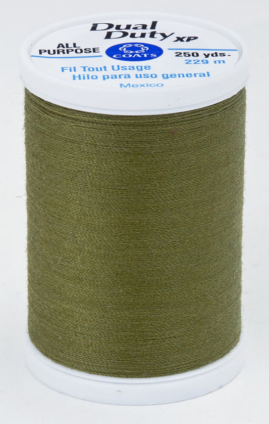 Dual Duty XP All Purpose Polyester Thread Olive   S9106340