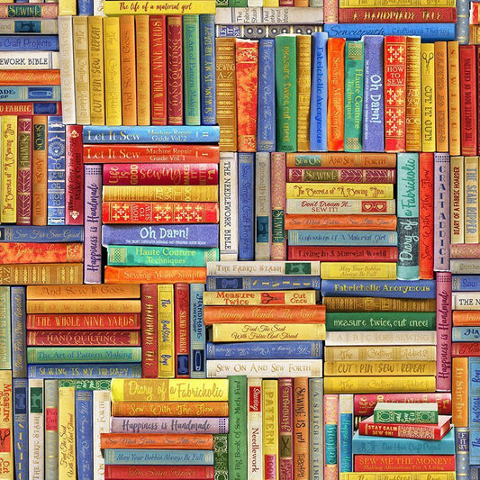 TT Sewing Rainbow Sewing Library Books CD2597 Multi