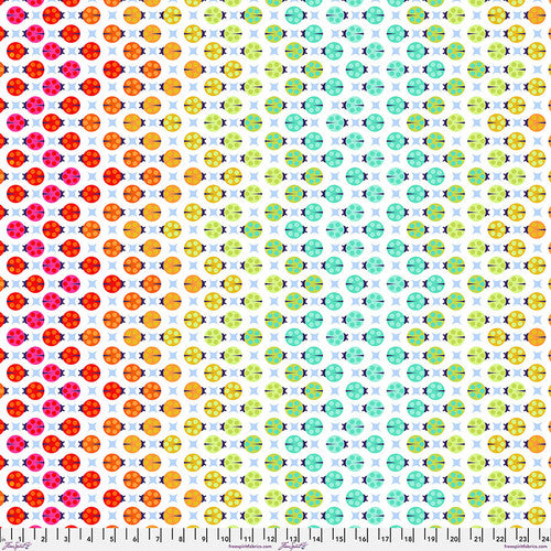 True Colors Minky Collection by Tula Pink Painted Ladies Glow  100% Polyester 58/60” Wide Minky  MKTP006.GLOW Fabric