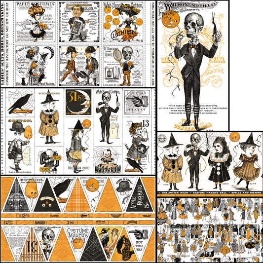 Costume Maker's Act 2 by J. Wecker Frisch Panel Bundle   1P-16000-6 Bundle
