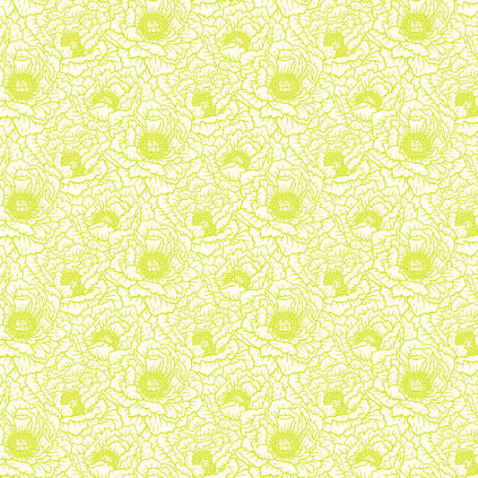 Full Bloom by Heather Bailey Peony Cream 91093-50 Cotton Woven Fabric