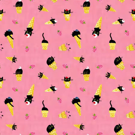 Preorder March 2027: Scoops N'Boops Kitty Cones Flamingo ST-DLW3897FLAMINGO