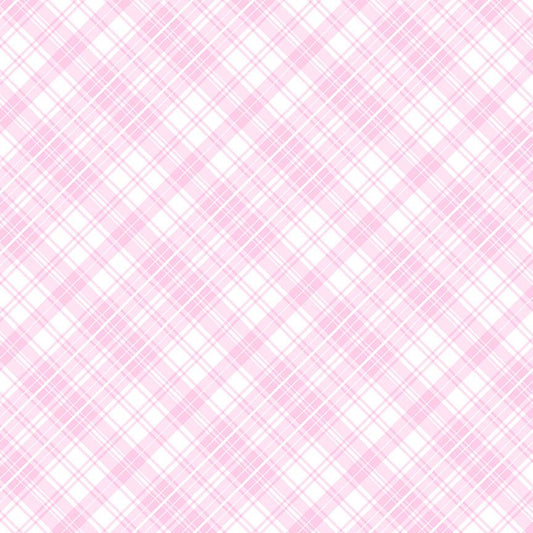 Homestead Holiday by Charisma Horton Plaids Pink CHARISMA-CD3656-PINK Cotton Woven Fabric