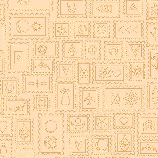 Preorder September 2026: Color Camp Sun Postcard Lighter Maple 10424-O by Alison Glass