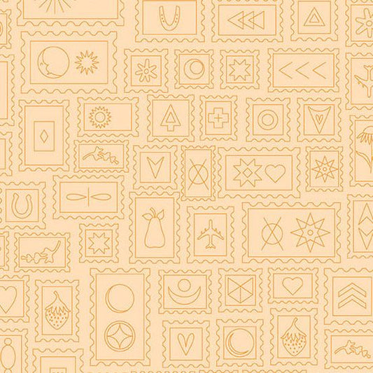 Preorder September 2026: Color Camp Sun Postcard Lighter Maple 10424-O by Alison Glass