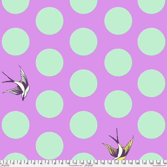 Tula Pink’s New True Colors Widebacks Freefall Blossom  100% Cotton Sateen Wideback Quilt Backing  QBTP018.BLOSSOM Cotton Woven Wideback