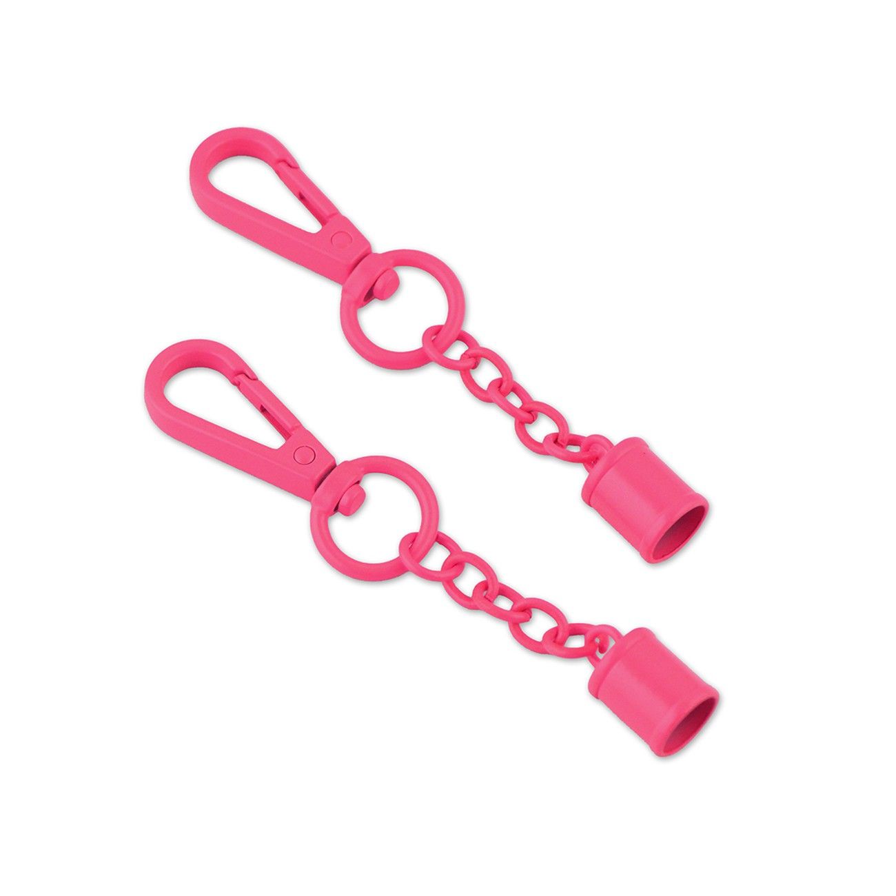 Preorder November 2026: Tula Pink Sallie Tomato: Two Neon Pink Tassel Caps STS211NP