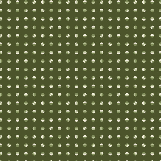PREORDER ITEM EXPECTED IN JANUARY 2026: American Bold Organic by Frank Lloyd Wright Collection Quite Green 228698X Cotton Woven Fabric