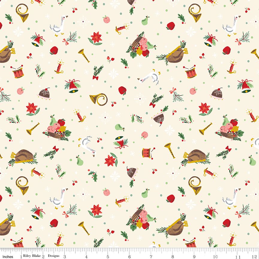 Preorder May 2027: Carol Wonderful Pudding Ivory Sparkle SC19057-IVORY by Jill Howarth