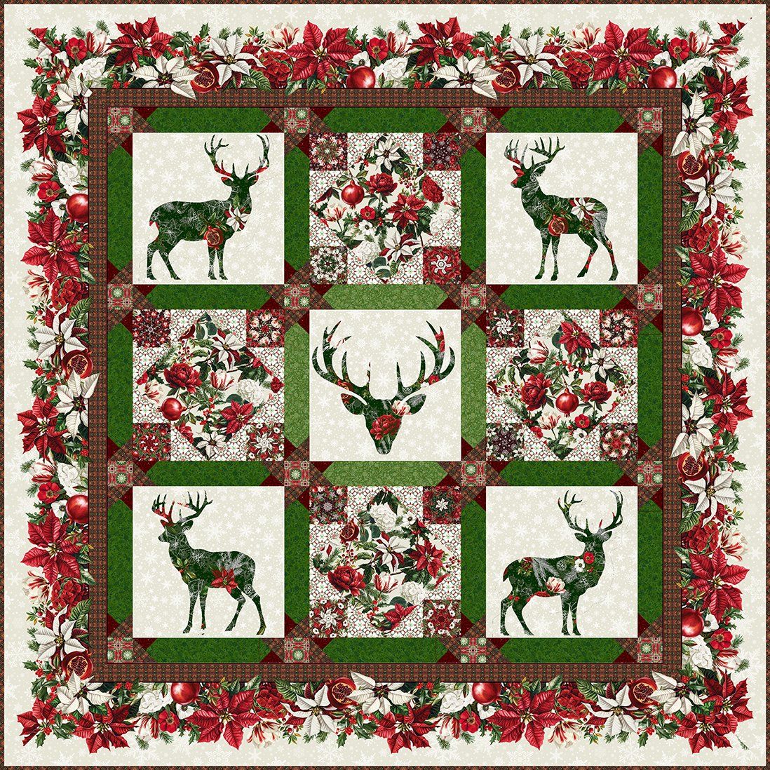Preorder May 2026: Winter Enchantment Page_Deer_BK Pattern by Jason Yenter