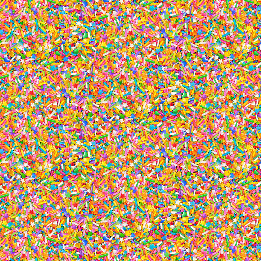 The Sweet Life Rainbow Sprinkles Multi CD3783-MULTI Cotton Woven Fabric