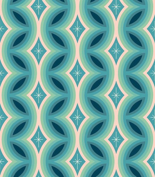 Juicy by Melody Miller of Ruby Star Society Rattan Dark Turquoise    RS0087.13 Cotton Woven Fabric