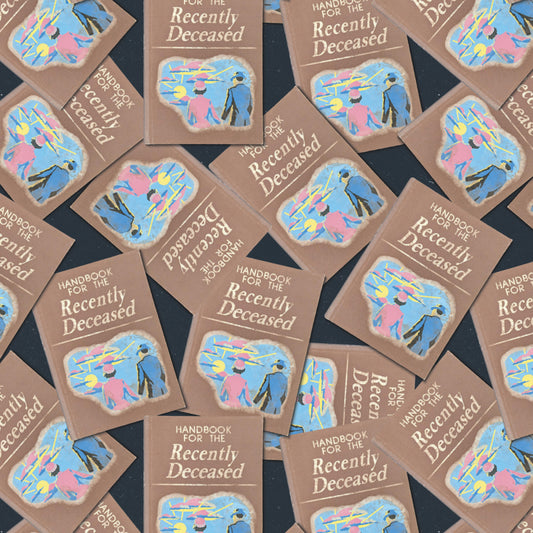 Licensed Beetlejuice The Movie Recently Deceased Manual 23340211-01 Cotton Woven Fabric