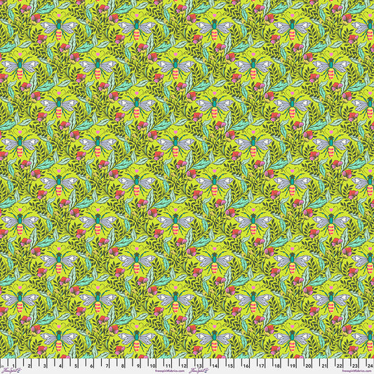 Tula Pink’s Full Moon Forest II Shake Your Honey Maker Enchanted    PWTP248.ENCHANTED Cotton Woven Fabric