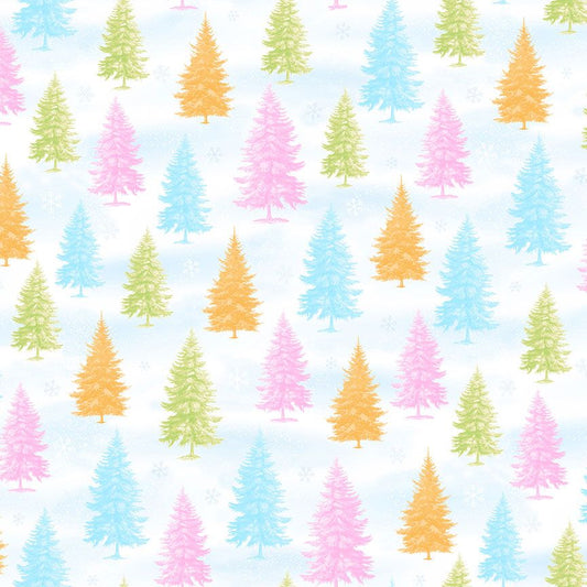 Homestead Holiday by Charisma Horton Snowy Pine Multi    CHARISMA-CD3651-MULTI Cotton Woven Fabric