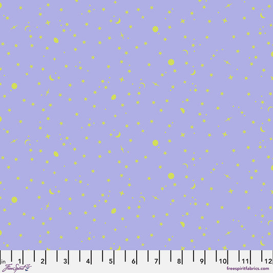 Tula Pink’s New True Colors 2025 Space Sprinkles Dream    PWTP254.DREAM Cotton Woven Fabric