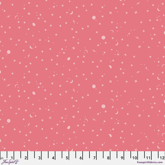 Tula Pink’s New True Colors 2025 Space Sprinkles Sunburn    PWTP254.SUNBURN Cotton Woven Fabric