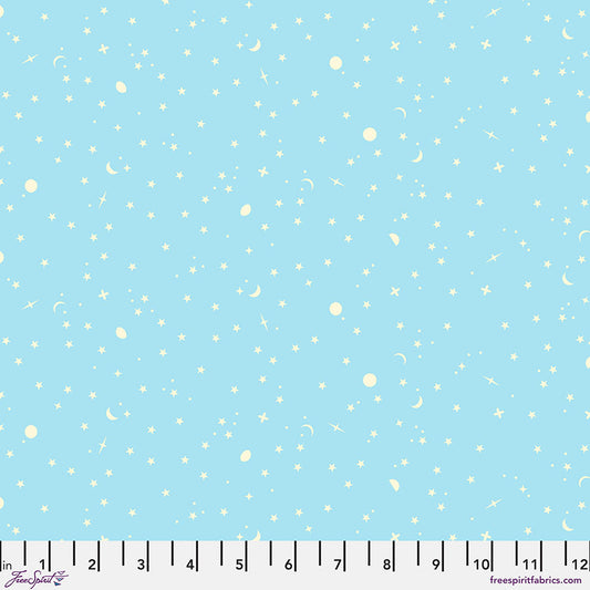 Tula Pink’s New True Colors 2025 Space Sprinkles Waterfall    PWTP254.WATERFALL Cotton Woven Fabric