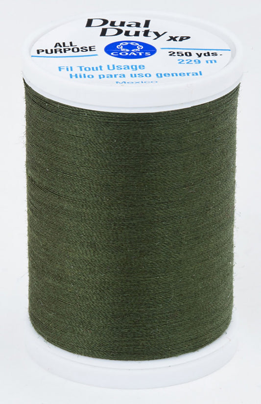Dual Duty XP All Purpose Polyester Thread Spinach   S9106380