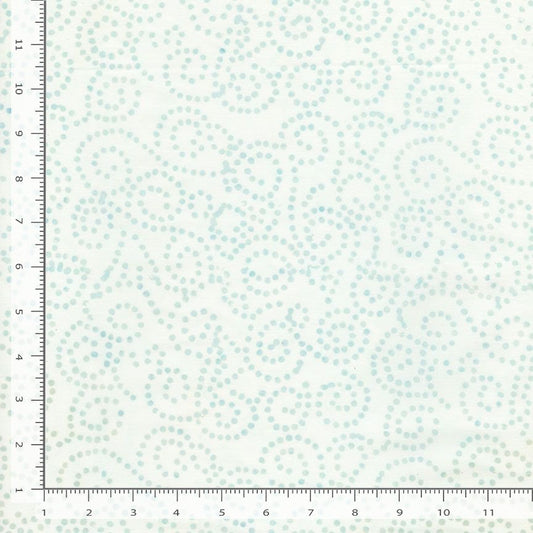 Tonga Paradise Batik Spiral Spots Breeze TONGA-B2996 Cotton Woven Fabric
