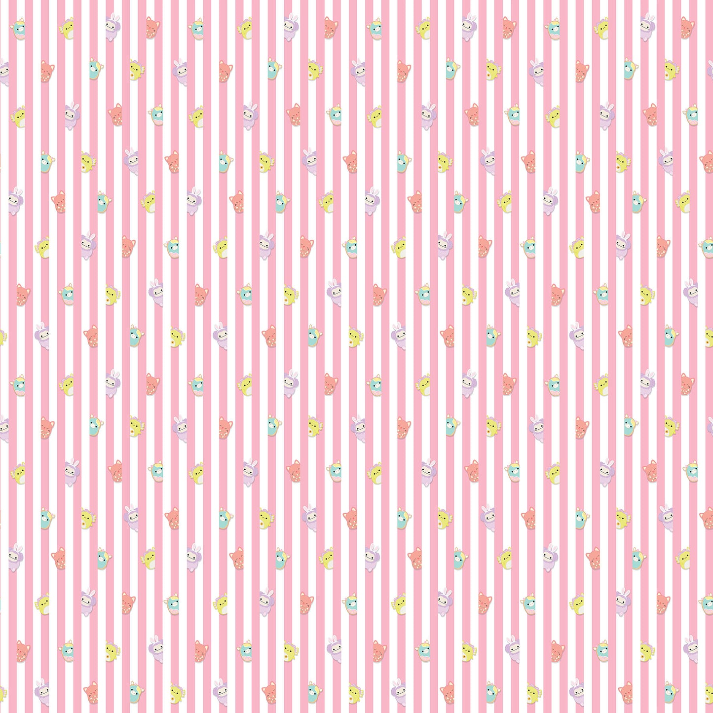 PREORDER ITEM - EXPECTED FEBRUARY 2026: Licensed Squishmallows Springtime SQ1016-20  SQ1016-20 Cotton Woven Fabric