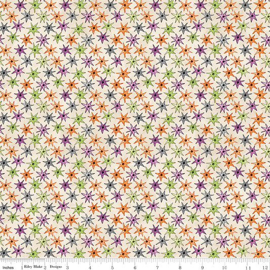 Ghoul Friends by Teresa Kogut Stars Cream C16055-CREAM Cotton Woven Fabric