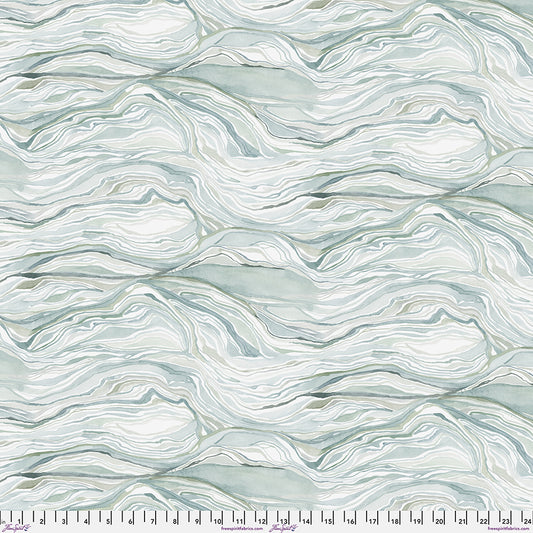 Brushstrokes by Shell Rummel Steady Hand Misty Large    PWSR082.MISTY Cotton Woven Fabric