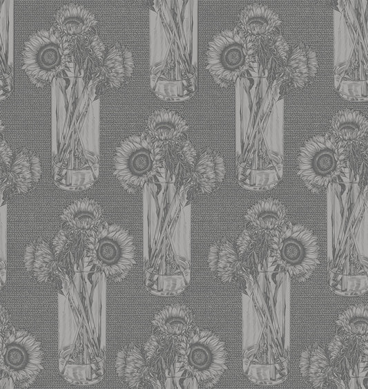 Indelible by Anna Maria Textiles Sunflowers Flash AMT1004-92V Cotton Woven Fabric