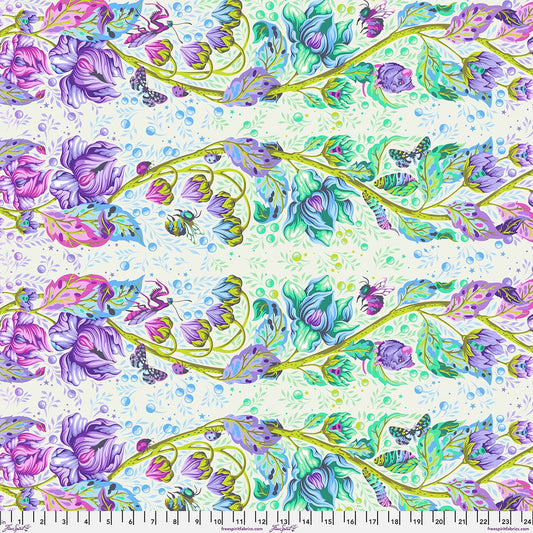 Preorder March 2027: Down to Earth Tula Pink Grow Up PWTP292.Daybreak Fabric