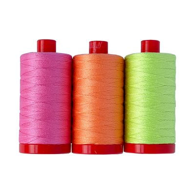 New Arrival: Tula Pink Untamed Thread 12wt Neon TP12NC3