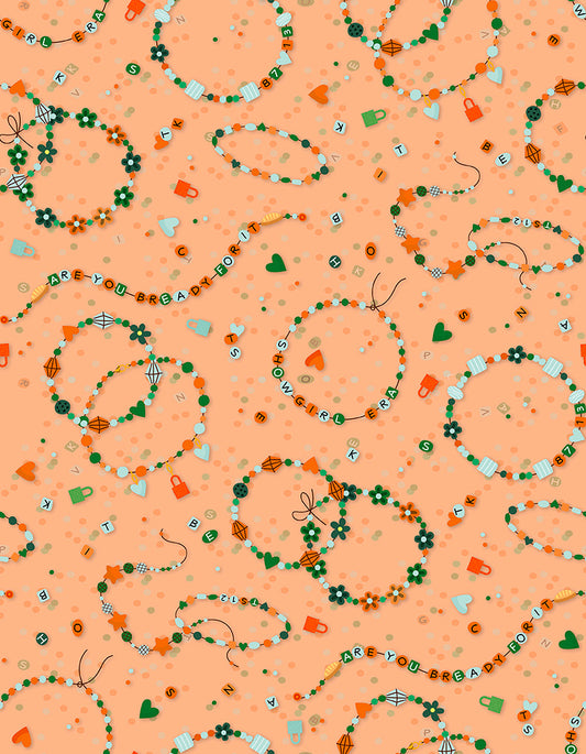 Showgirl Era Friendship Bracelets Orange 12026485 Cotton Woven