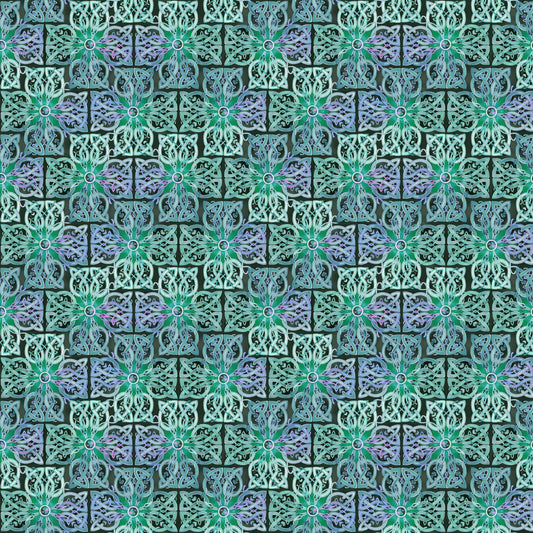 PREORDER ITEM-EXPECTED FEBRUARY 2026: Mystic Dragon by Jody Bergsma Cross the Dragon DDC12584 Jade Cotton Woven Fabric