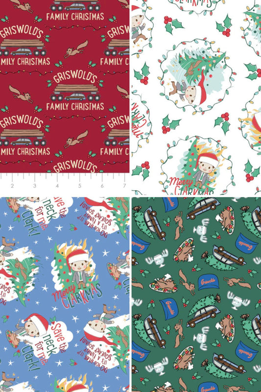 Preorder July 2026: National Lampoons Christmas Vacation FY Bundle of 4 Prints by Camelot