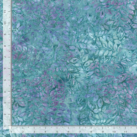 Tonga Paradise Batik Vine Leaves Lush TONGA-B2708 Cotton Woven Fabric