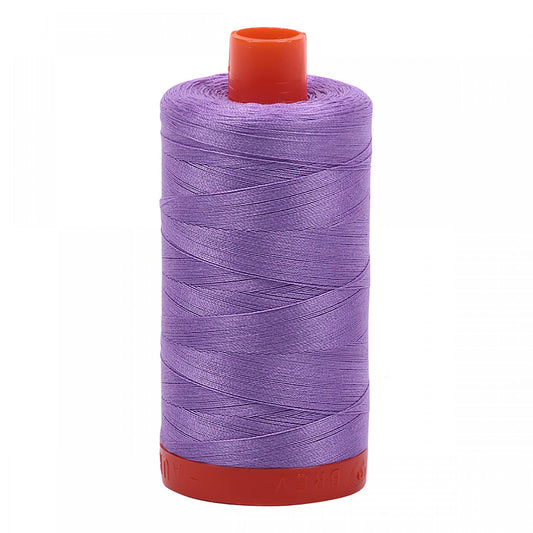 Mako Cotton Thread Solid 50wt 1422 yard spool Violet   A1050-2520