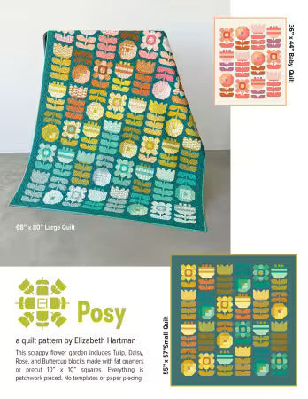 Preorder July 2026: Elizabeth Hartman Patterns Posy EH091