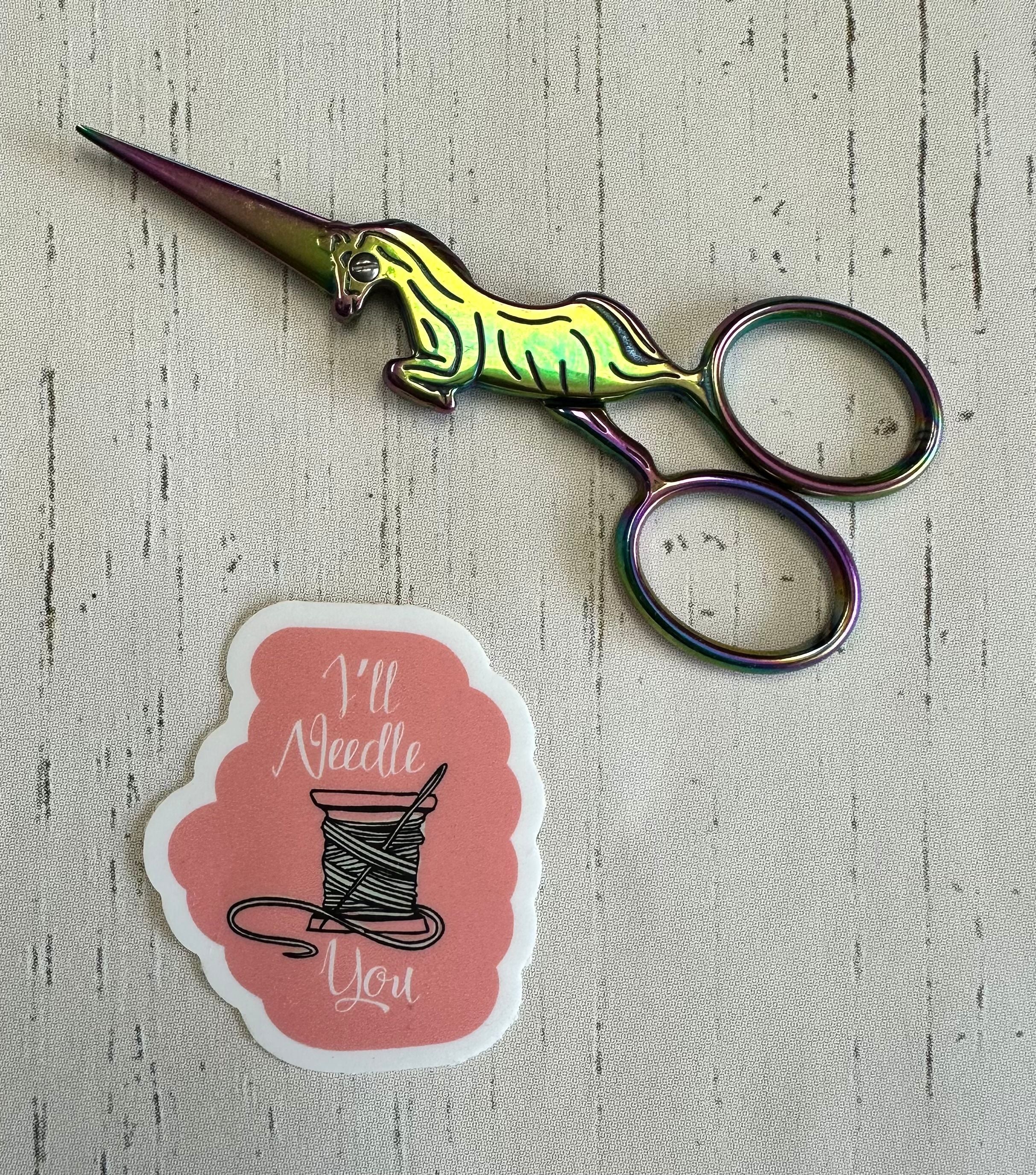 I'll Needle You Vinyl Sticker (TFCS Exclusive Sticker) – The Fabric ...