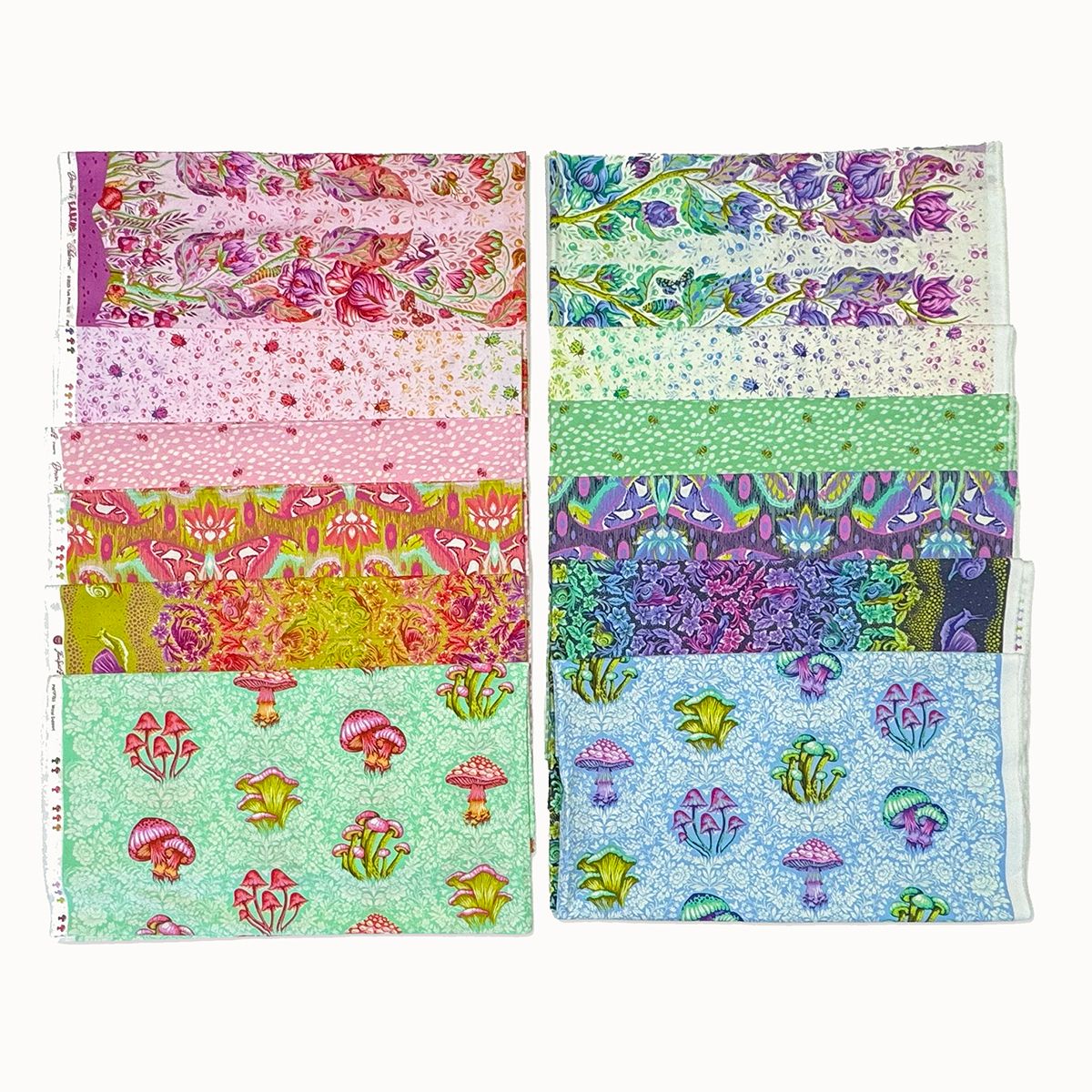 Preorder March 2027: Down to Earth Tula Pink FY Bundle of 12 Prints