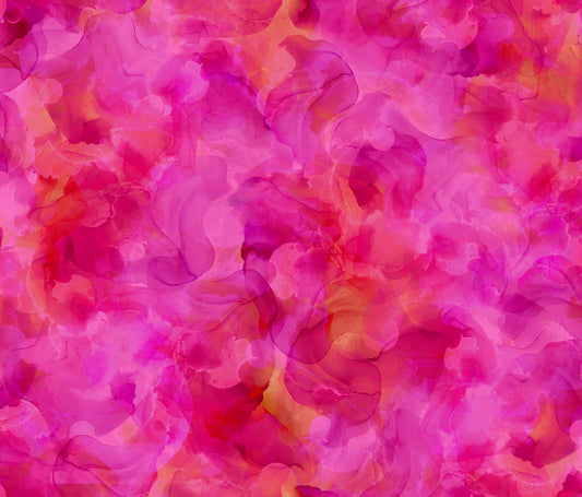 Aura Watercolor Blender Fuchsia 30198PV Cotton Woven Fabric