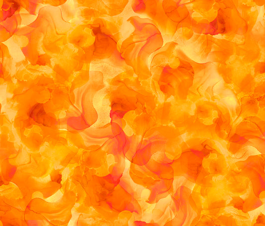 Aura Watercolor Blender Orange    30198O Cotton Woven Fabric