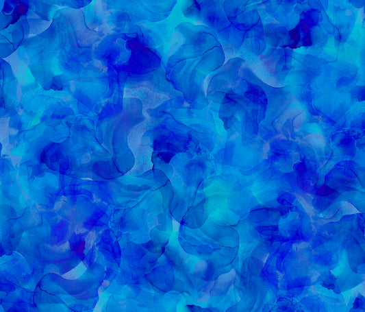 Aura Watercolor Blender Royal    30198Y Cotton Woven Fabric