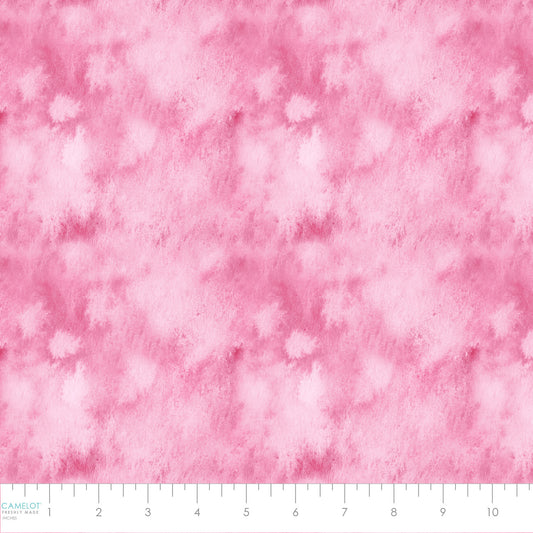 Daphne Watercolor Wash Pink 21231306-01 Cotton Woven Fabric