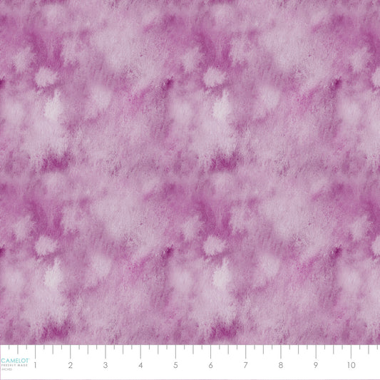 Daphne Watercolor Wash Purple 21231306-02 Cotton Woven Fabric
