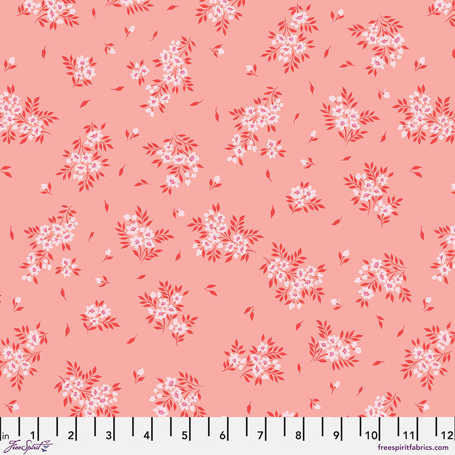 PREORDER ITEM - EXPECTED APRIL:  Tula Pink’s New True Colors 2025 What a Ditz Peachykeen    PWTP253.PEACHYKEEN Cotton Woven Fabric