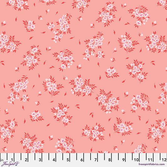 PREORDER ITEM - EXPECTED APRIL:  Tula Pink’s New True Colors 2025 What a Ditz Peachykeen    PWTP253.PEACHYKEEN Cotton Woven Fabric