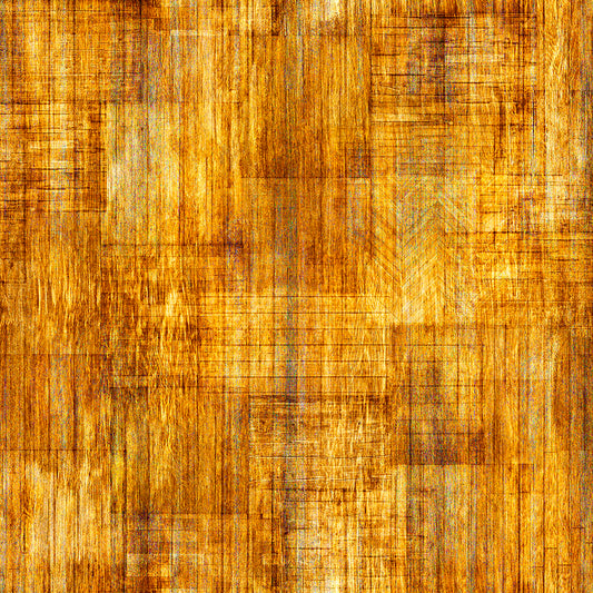 Into The Woods by Dan Morris Wood Texture Blender Amber 30840SA Cotton Woven Fabric