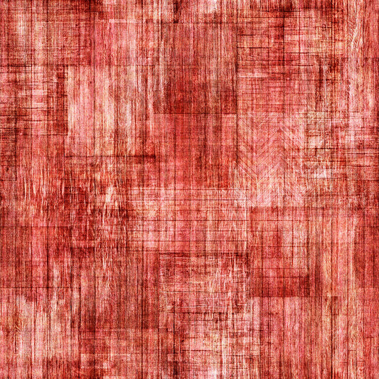 Into The Woods by Dan Morris Wood Texture Blender Cayenne 30840RK Cotton Woven Fabric
