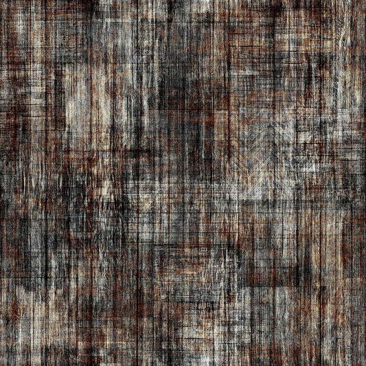 Into The Woods by Dan Morris Wood Texture Blender Charcoal 30840KJ Cotton Woven Fabric
