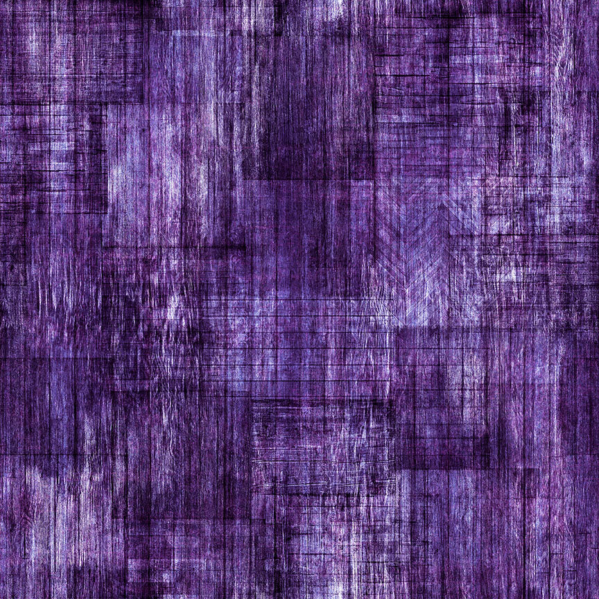 PREORDER ITEM - EXPECTED JANUARY 2025: Into The Woods by Dan Morris Wood Texture Blender Grape    30840V Cotton Woven Fabric