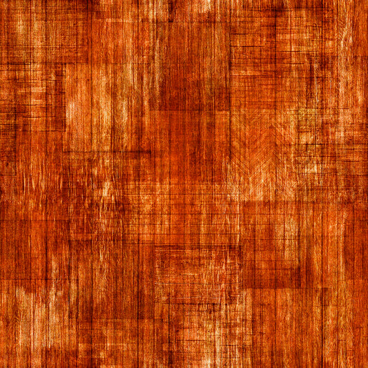 Into The Woods by Dan Morris Wood Texture Blender Paprika 30840TA Cotton Woven Fabric